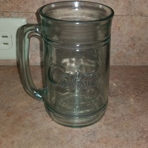VINTAGE COCA COLA BEER STEIN MUG 16oz